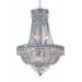 Elegant Lighting Century 20 Inch 12 Light Mini Chandelier - V1900D20C/RC