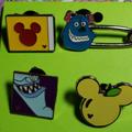 Disney Other | Disney Pins | Color: Silver/Yellow | Size: Os