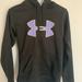 Under Armour Tops | Black Under Armour Sweatshirt | Color: Black/Purple | Size: M