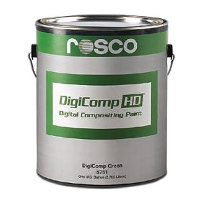 Rosco DigiComp HD Digital Compositing Paint (Green, 1 Gallon) 150057510128