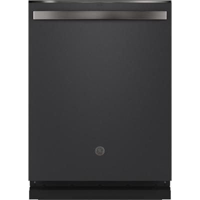 GE Top Control Tall Tub Dishwasher in Black Slate with Stainless Steel Tub and Steam Prewash, Finrpr