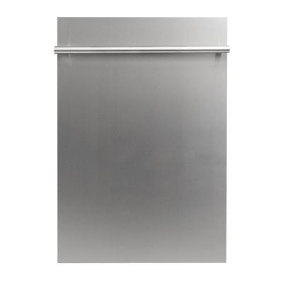 ZLINE Kitchen and Bath 18 in. Top Control Dishwasher in Custom Panel Ready with Stainless Steel Tub,