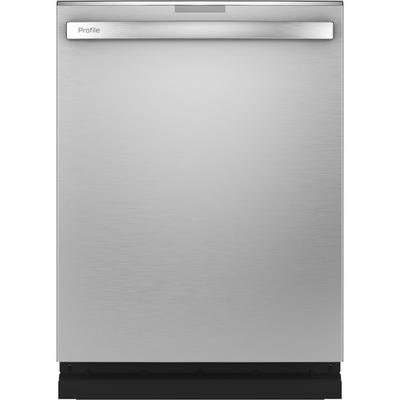 GE Profile Smart Top Control Tall Tub Dishwasher in Stainless Steel with Stainless Steel Tub and Ste