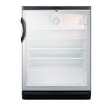 Summit Appliance 24 in. 5.5 cu. ft. Commercial Refrigerator in Black screenshot. Refrigerators directory of Appliances.