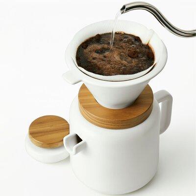 BonJour Ceramic Pour-Over Coffee and Tea 4 Cup Server 47955