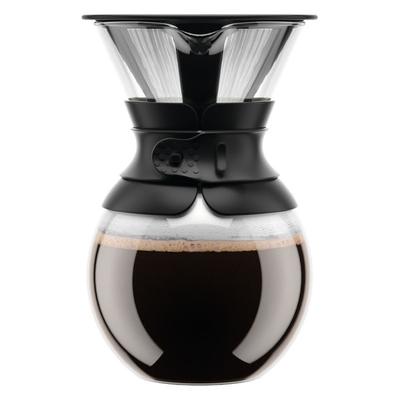 Bodum Pour Over Coffee Maker With Permanent Filter, 1.0 L, 34 Oz