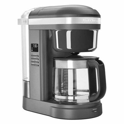 KitchenAid KitchenAid® 12 Cup Drip Coffee Maker with Spiral Showerhead KCM1208DG Color: Gray