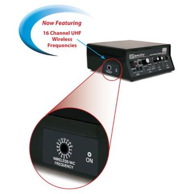 "AmpliVox Communication Wireless Multimedia Amplifier Black Model: SW805A"
