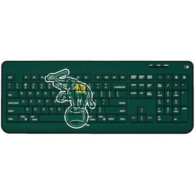 "Oakland Athletics 1988 Cooperstown Solid Design Wireless Keyboard"