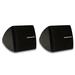 Theater Solutions by Goldwood Surround Mountable Satellite Home Speaker, Set of 2, Black (TS30B)