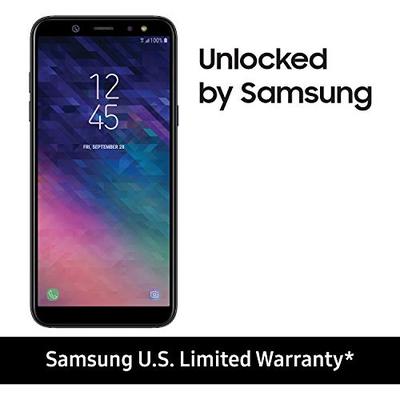 Samsung Electronics 32GB A6 Factory Unlocked Phone - 5.6" - Black (U.S. Warranty)