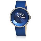 Crayo Women's CR0202 Button Blue Leather Watch screenshot. Watches directory of Jewelry.