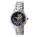 "Bertha Watches Madeline Leather Band Watch Multicolor/Silver Model: BTHBR7101"