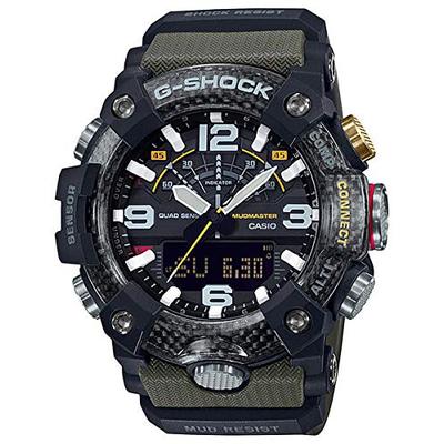 Casio GGB100-1A3 Master of G Mudmaster Men's Watch Green 55mm Carbon