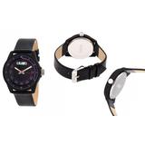 Crayo Unisex Watches Dynamic & Jolt Collection Black Strap Analog Quartz Black/Purple Dial, Black Ca screenshot. Watches directory of Jewelry.
