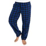 Leveret Women's Sleep Bottoms Black - Black & Navy Plaid Fleece Pajama Pants - Women screenshot. Pajamas directory of Lingerie.