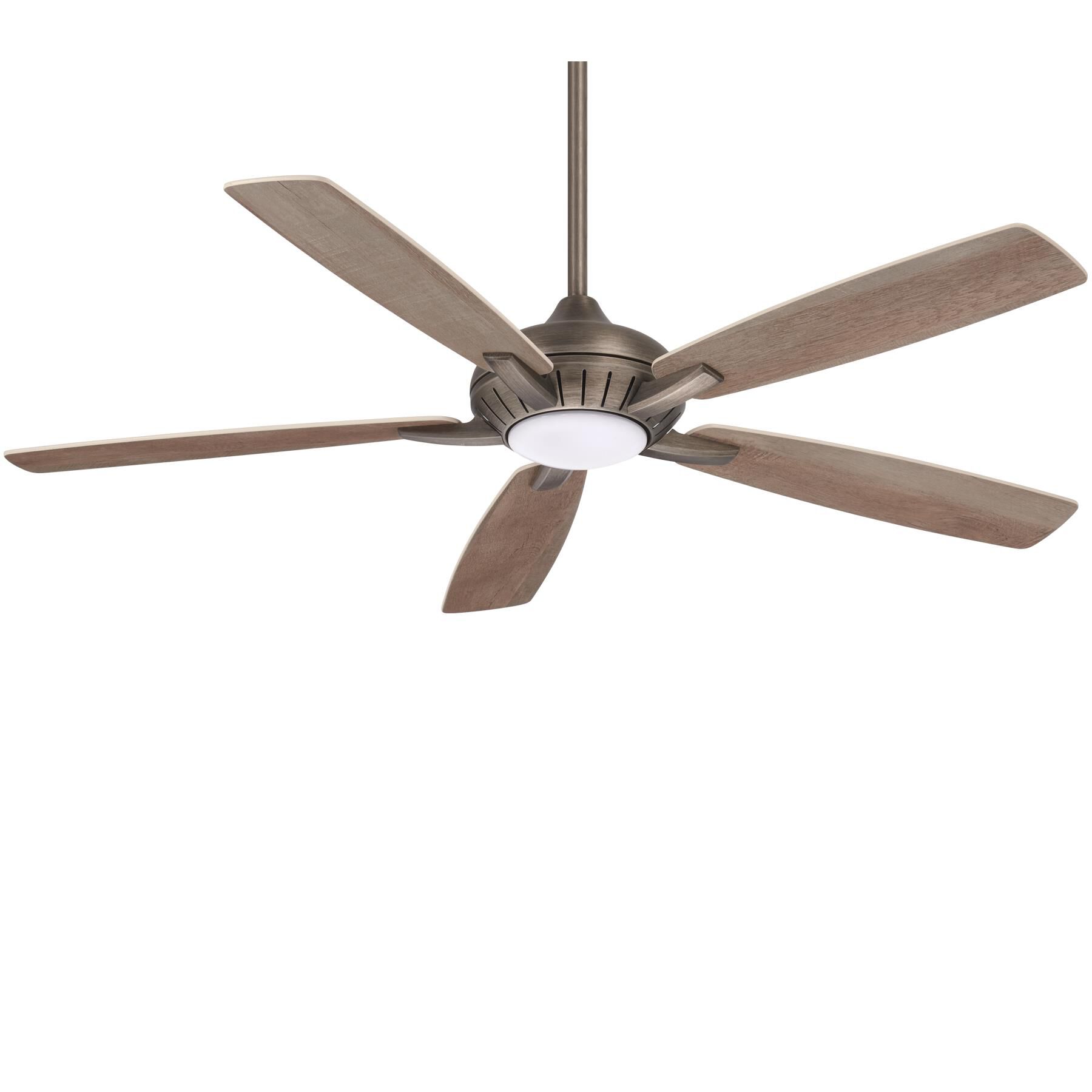 Minka Aire Dyno 60 Inch Ceiling Fan with Light Kit - F1001-HBZ