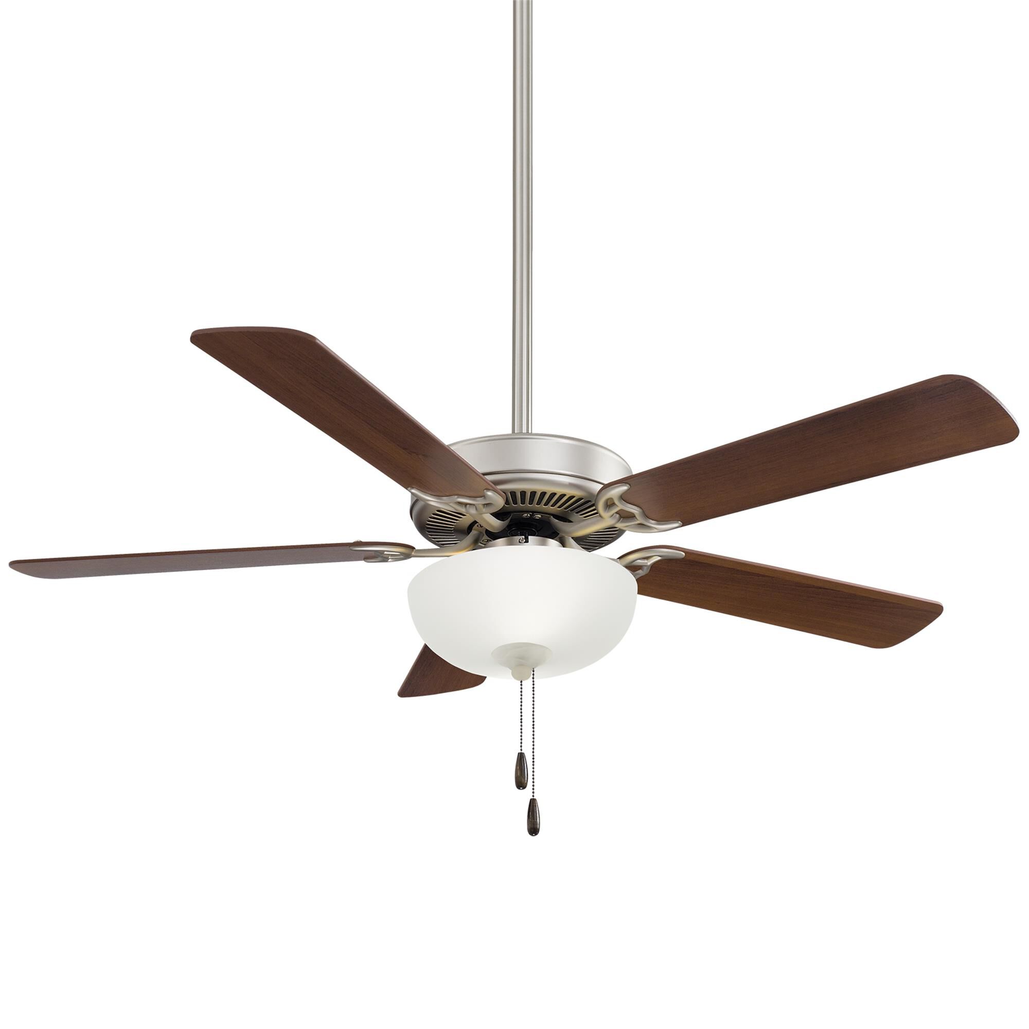 Minka Aire Contractor 52 Inch Ceiling Fan with Light Kit - F448L-BS/DW