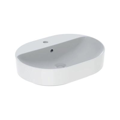 VariForm Aufsatzwaschtisch elliptisch, 600x450mm, mit - Geberit Image