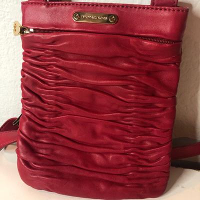 Michael Kors Bags | Authentic Michael Kors Crossbody Purse | Color: Red | Size: Os