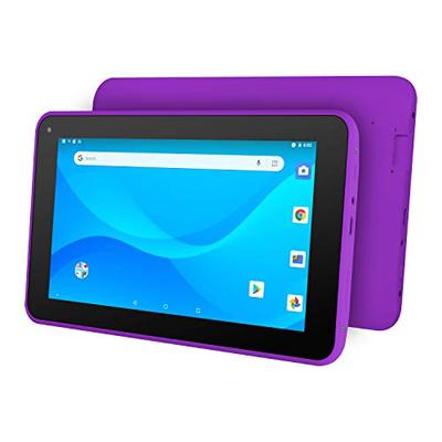 Ematic 7" Quad-Core Tablet with Android 8.1 Go Edition, Purple