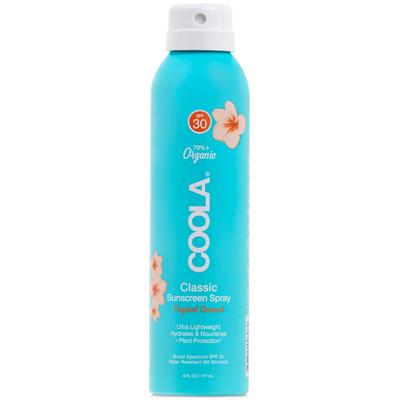 Coola Classic Body Organic Sunscreen Spray Spf 30 - Tropical Coconut, 6-oz.