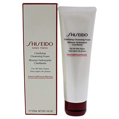 Shiseido Clarifying Cleansing Foam By for Unisex - 4.6 Oz Cleanser, 4.6 Oz
