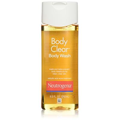 Neutrogena Body Clear Acne Body Wash with Glycerin & Salicylic Acid Acne Medicine for Acne-Prone Ski