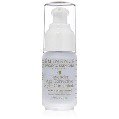 Eminence Lavender Age Corrective Night Concentrate, Normal To Dry Skin, Especially Mature, 1.2 Ounce