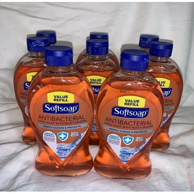 8 Antibac Softsoap Liquid Hand Soap Refill Crisp Clean 11.25 oz Each