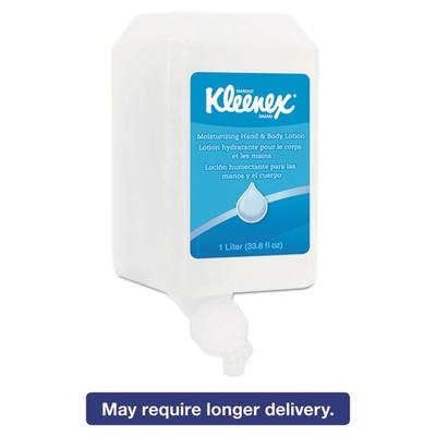 Kleenex KCC35362CT Moisturizing Hand & Body Lotion, Fresh Scent, 1 L Bottle, 6 Per Carton