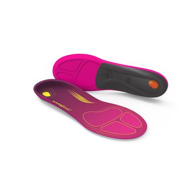 Run Comfort Insoles | Odor Controlling | Foam | Women's Size 2.5 - 4 | in Plum | Vegan | Superfeet