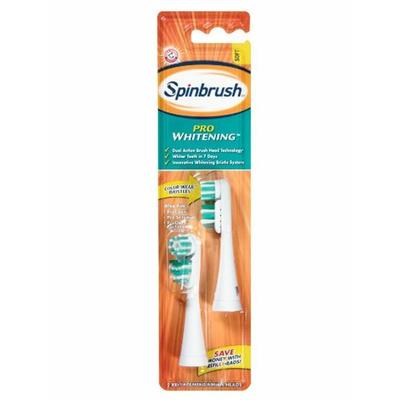 ARM - HAMMER Spinbrush Pro Whitening Replacement Brush Heads Soft, 2 ea (9 pack)