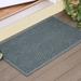 Diamonds Doormat 35 x 23, 35 x 23, Slate Blue