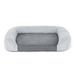 P.L.A.Y. Lounger Bolster Memory Foam in Black | 6 H x 26 W x 33 D in | Wayfair PY3013CMF