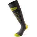 Lenz 1.0 Skiing Chaussettes, gris-jaune, taille 42 43 44