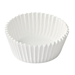 5000x Gebäckkapseln weiß O 26 x 16 mm