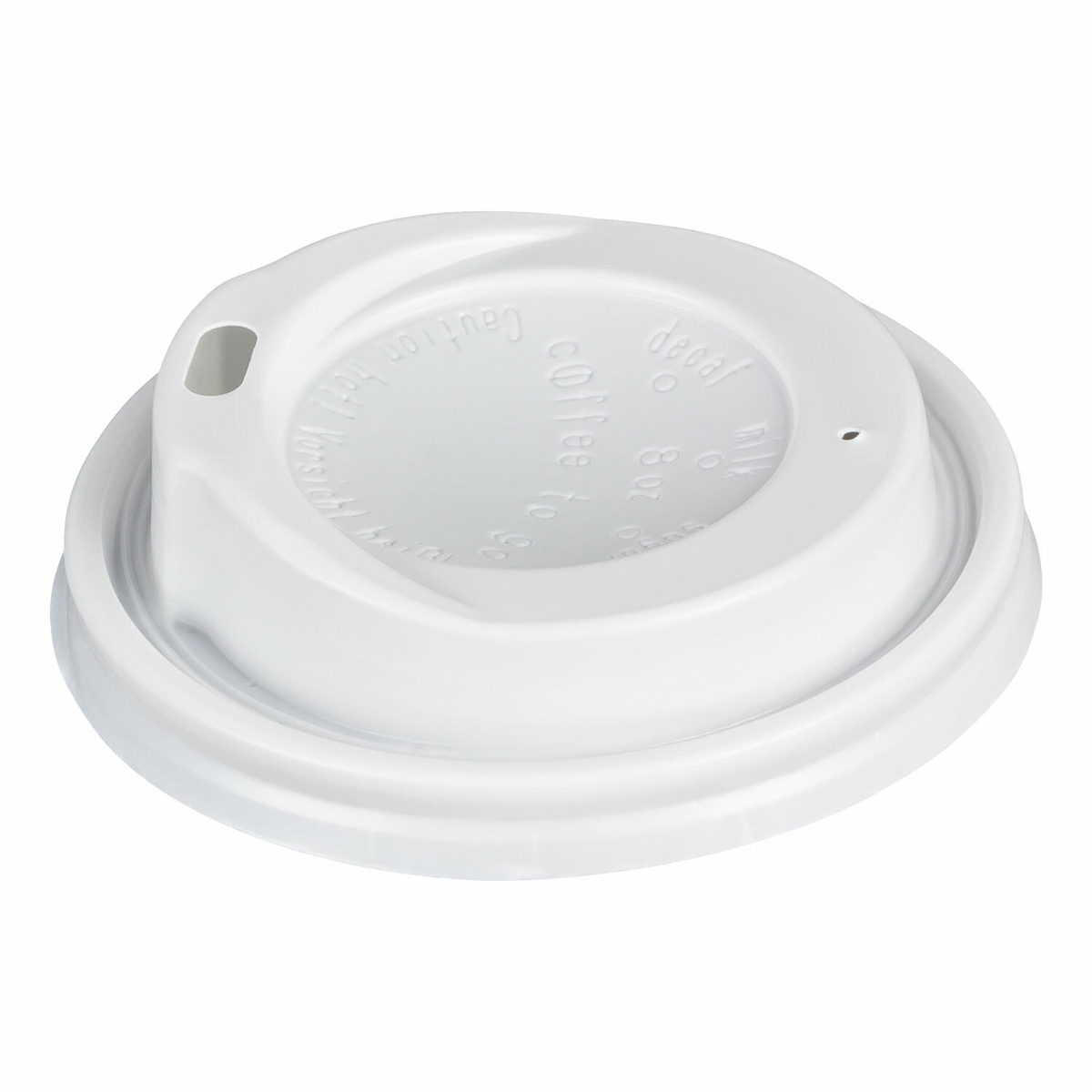 VEPATIM 1000x Domdeckel passend für Pappbecher - "Coffee to go" - 200ml mit 80mm O Image