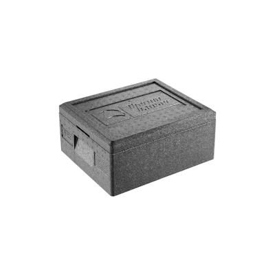 thermohauser EPP-Thermobox GN 1/2 schwarz, mit Deckel, 10 L