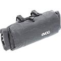 EVOC HANDLEBAR PACK, handlebar bag for extra storage space (Size: L, 5L, BOA twist fit system, access from both sides, waterproof and dirt-repellent), Carbon Grey