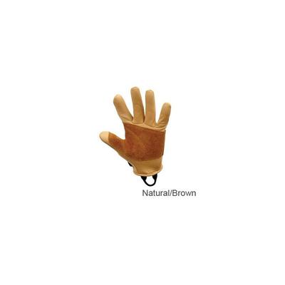 Metolius Full Finger Belay Gloves - Natural / Bro 10503
