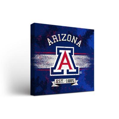 Arizona Wildcats Banner Canvas Wall Art