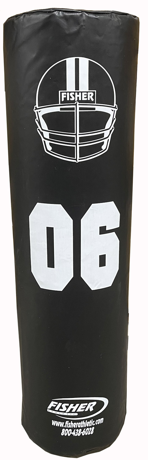 Fisher Athletic 42" x 12" x 6" Football Agility Dummy Black