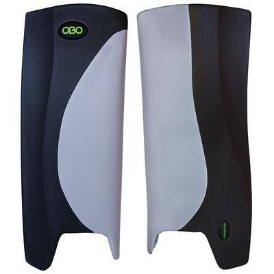 OBO ROBO Hi Rebound Field Hockey Goalie Leg Guards Black/Silver