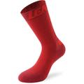 Lenz 7.0 Mid Merino Kompression Socken, rot, Größe 45 - 47