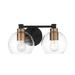 Minka Lavery Keyport 15 Inch 2 Light Bath Vanity Light - 4912-653