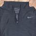 Nike Tops | 3/4 Quarter Zip Dri Fit | Color: Black/Gray | Size: S