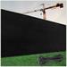 ColourTree Colour Tree Fence Privacy Screen Windscreen Fabric Cover | 72 H x 300 W x 0.5 D in | Wayfair TAP0625-Black