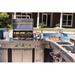 Charbroil Medallion Series Modular Outdoor Kitchen 3-Burner Infrared Gas Grill Stainless Steel/Cast Iron in Black/Gray | Wayfair 463246018