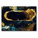 Cosmos by DecorumBY - Unframed Graphic Art Canvas in Blue | 16 H x 20 W x 1.5 D in | Wayfair Abstract Art - "Cosmos" CN 16x20"